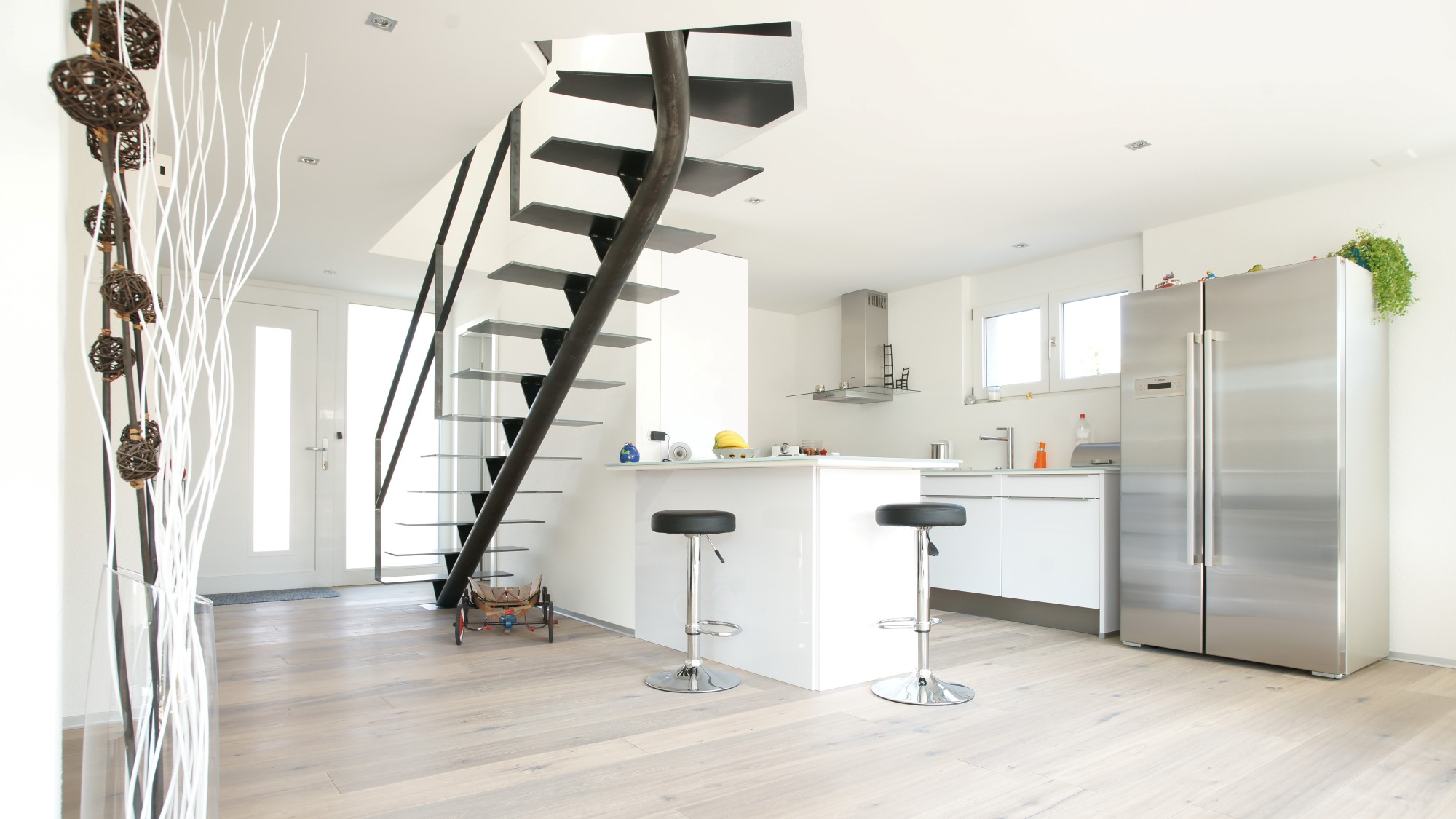 one beam staircase
