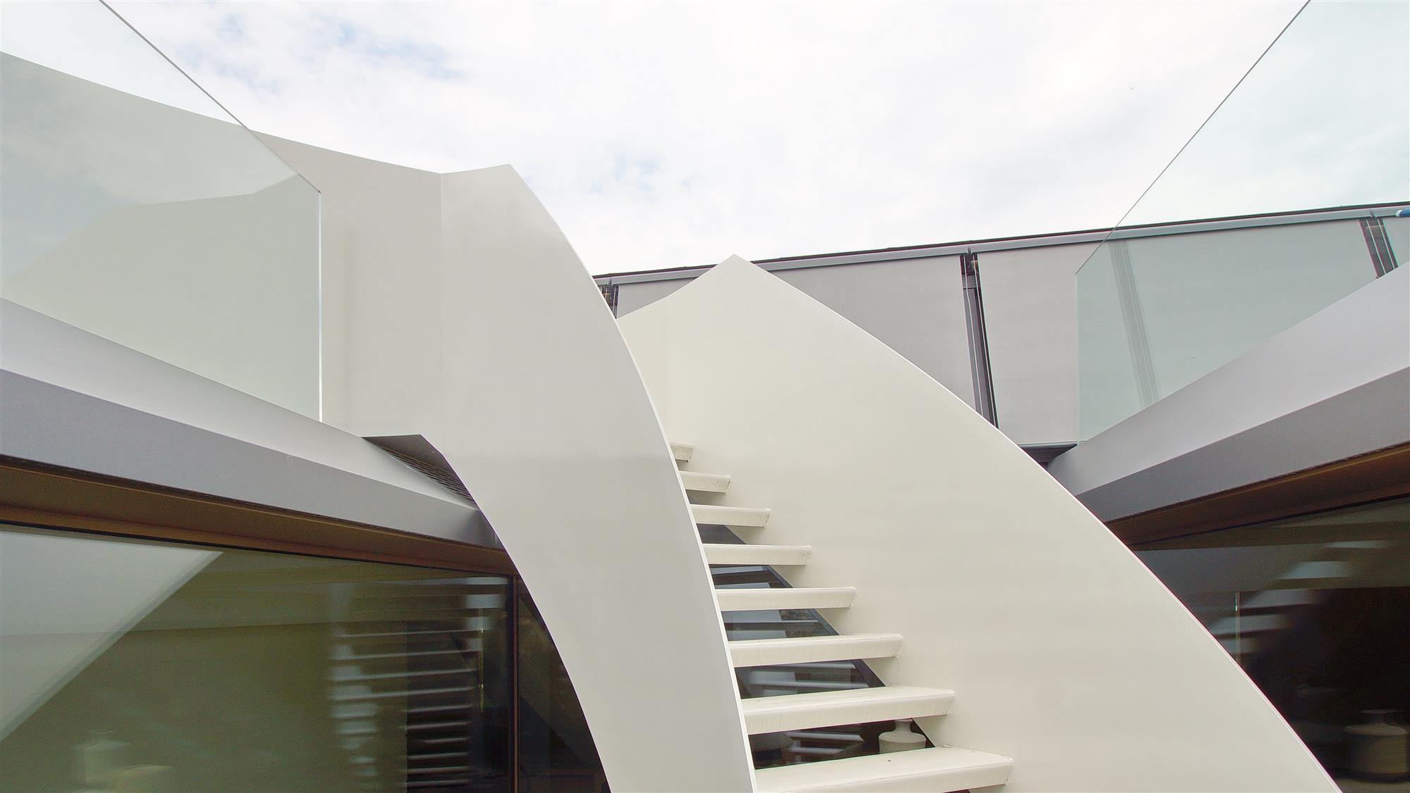 escalier à limons loft