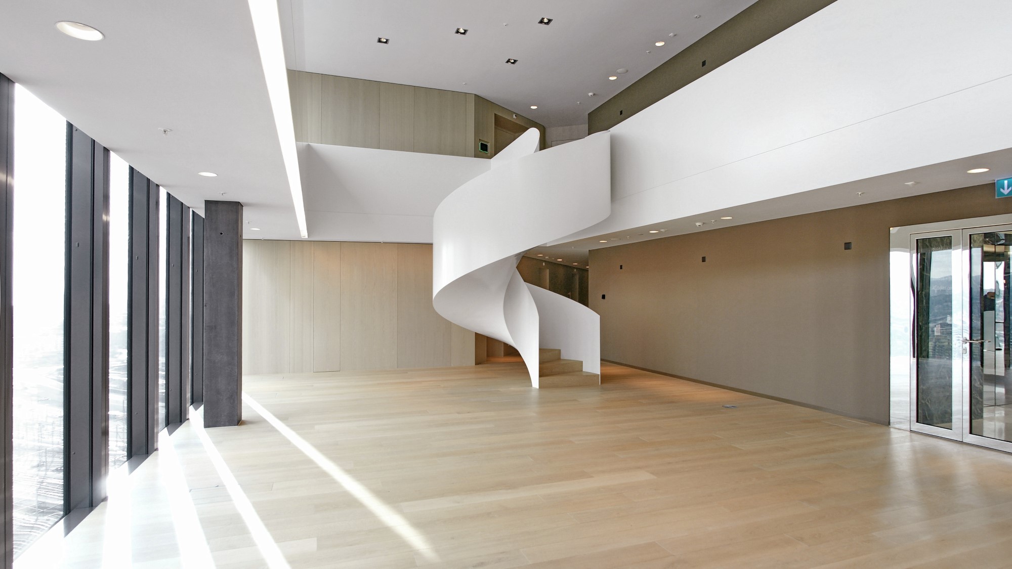 geschlossene Wendeltreppe