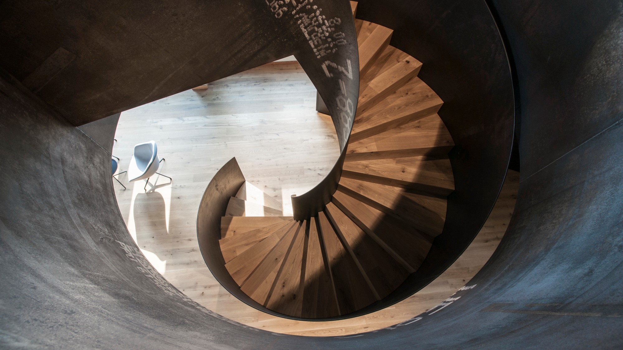 Circle Curved Stair
